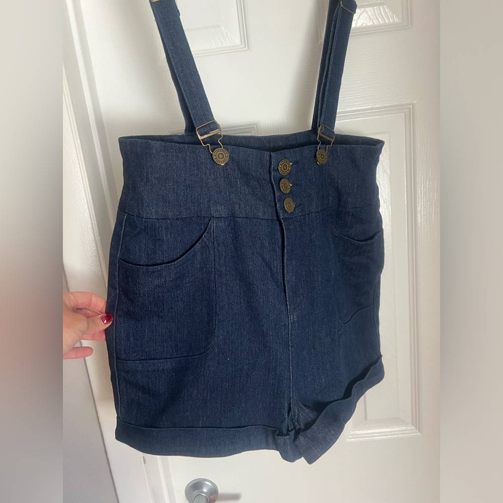 Collectif clothing shorts (overalls)